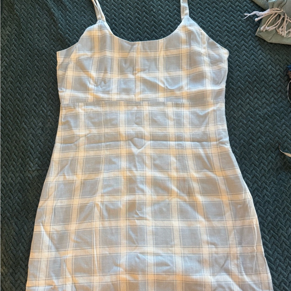 Forever 21 Plaid Spaghetti Strap Dress